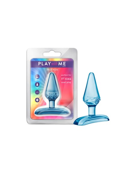 Plug Anal Blush Play with me Bleu (5,7 cm)