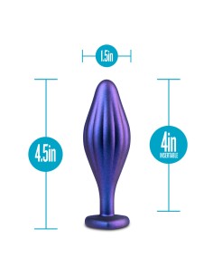 Plug Anal Blush Adventures Violet (10,1 cm) 2