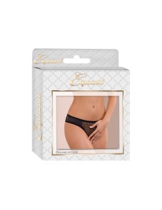 Culottes à Dentelle Exposed Noir L/XL