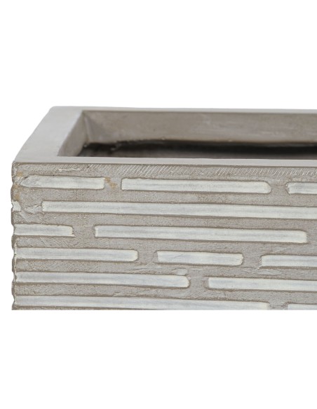 Jardinière Home ESPRIT Beige Magnésium 74,5 x 37,5 x 37,5 cm