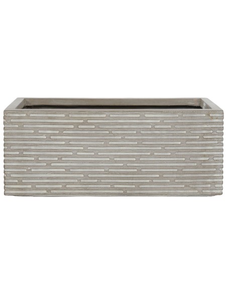 Jardinière Home ESPRIT Beige Magnésium 74,5 x 37,5 x 37,5 cm