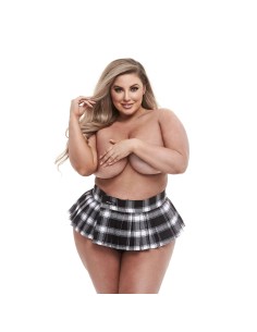 Costume Érotique Teacher’s Pet School Girl Noir Queen size