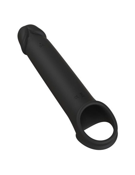 Manchon de pénis Dream Toys Ramrod Noir Ø 4,4 cm