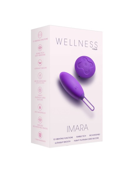 Vibromasseur à boules Blush Wellness Violet