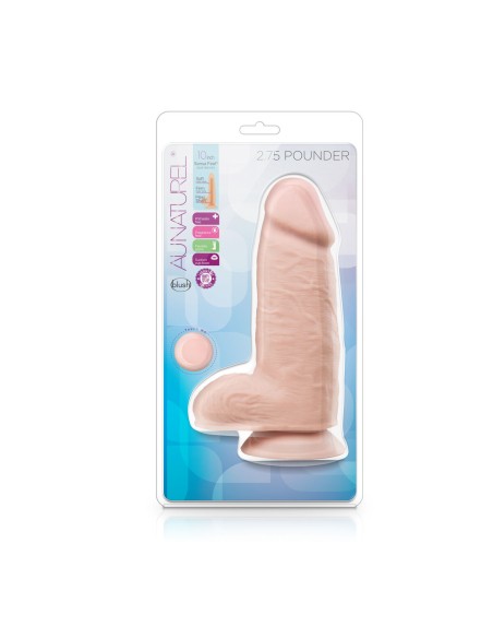 Gode réaliste Blush Au Naturel TPE Ø 7,6 cm