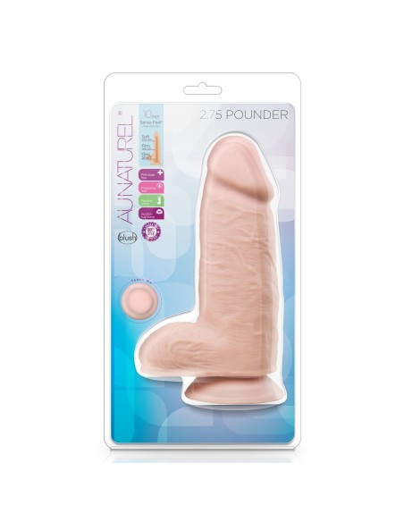 Gode réaliste Blush Au Naturel TPE Ø 7,6 cm