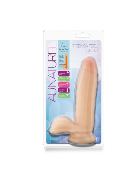 Gode réaliste Blush Au Naturel TPE Ø 4 cm (13,9 cm)