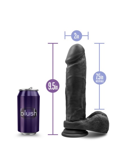 Gode réaliste Blush Au Naturel TPE Ø 5 cm (19 cm)