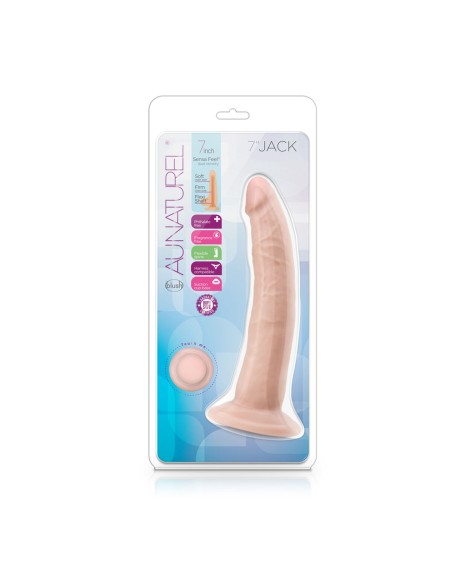 Gode réaliste Blush Au Naturel TPE Ø 3,3 cm (17,7 cm)