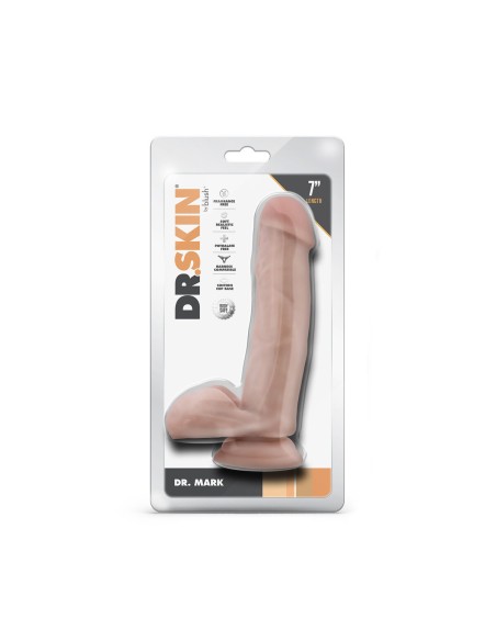 Gode réaliste Blush Dr Skin PVC Ø 3,8 cm (13,9 cm)