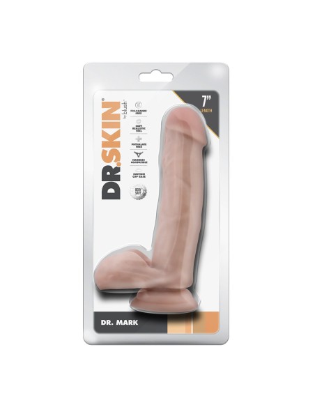Gode réaliste Blush Dr Skin PVC Ø 3,8 cm (13,9 cm)