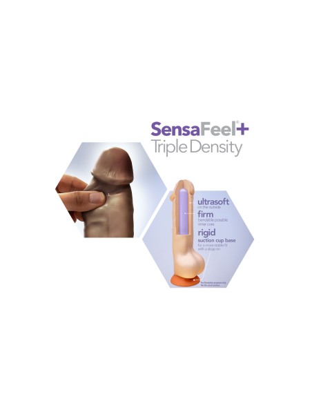 Gode réaliste Blush Dr Skin TPE Ø 3,4 cm (15,2 cm) (16,5 cm)