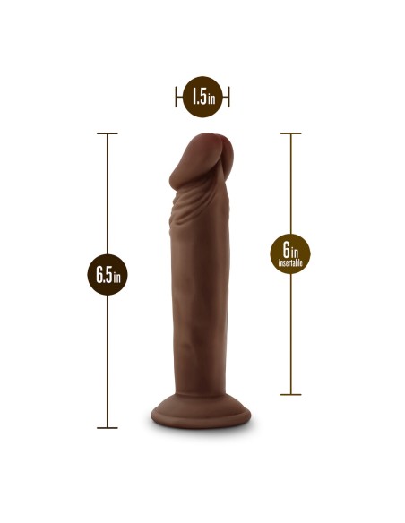 Gode réaliste Blush Dr Skin TPE Ø 3,4 cm (15,2 cm) (16,5 cm)