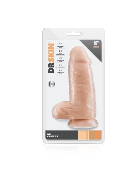 Gode réaliste Blush Dr Skin PVC Ø 8 cm (17,1 cm)