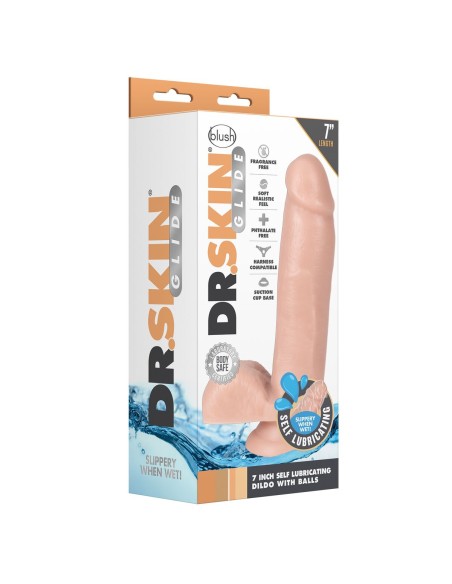 Gode réaliste Blush Dr Skin TPE Ø 4 cm