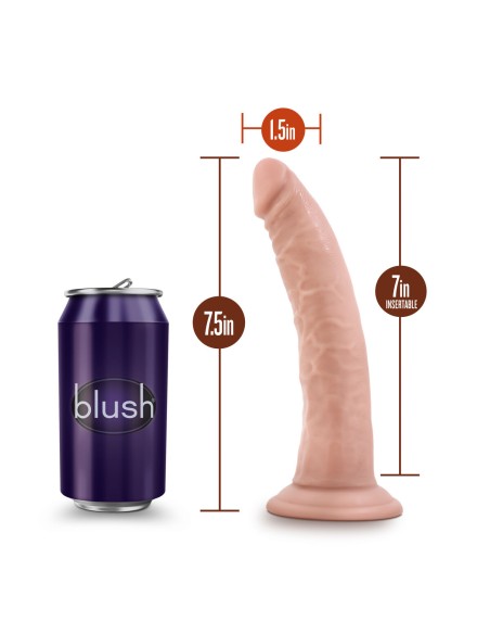 Gode réaliste Blush Dr Skin PVC Ø 3,5 cm (17,7 cm) (19 cm)