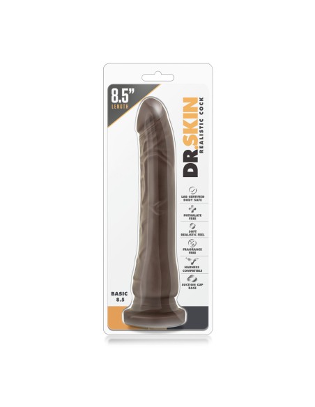 Gode réaliste Blush Dr Skin PVC Ø 4,1 cm (20,3 cm) (21,5 cm)