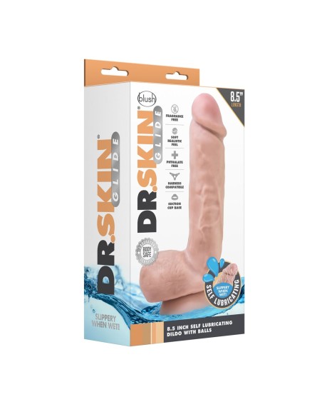 Gode réaliste Blush Dr Skin TPE Ø 4,5 cm