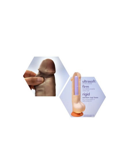 Gode réaliste Blush Dr Skin TPE Ø 3,1 cm (12,7 cm)