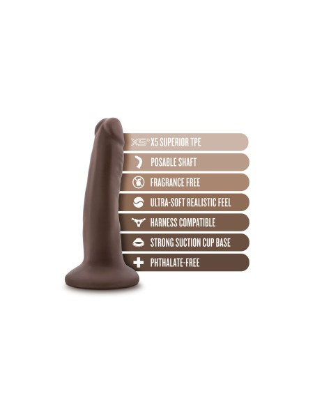 Gode réaliste Blush Dr Skin TPE Ø 3,1 cm (12,7 cm)