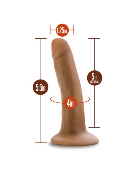 Gode réaliste Blush Dr Skin Silicone Ø 3,2 cm (12,7 cm)