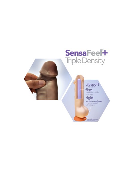 Gode réaliste Blush Dr Skin TPE Ø 5 cm (15,2 cm)
