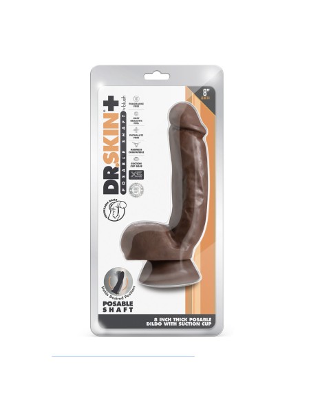 Gode réaliste Blush Dr Skin TPE Ø 5 cm (15,2 cm)
