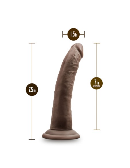 Gode réaliste Blush Dr Skin TPE Ø 3,8 cm (17,7 cm) (19 cm)