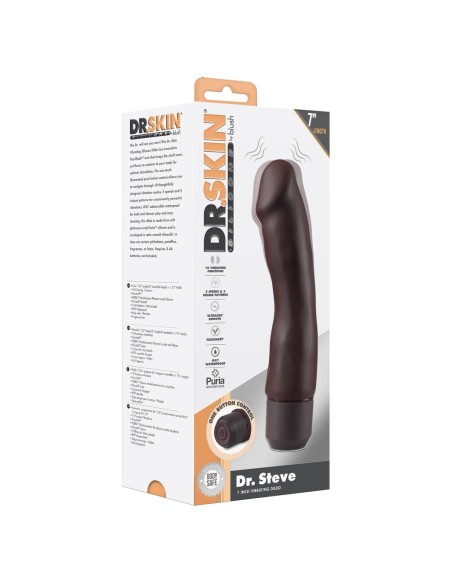 Gode réaliste Blush Dr Skin Silicone ABS Ø 4 cm