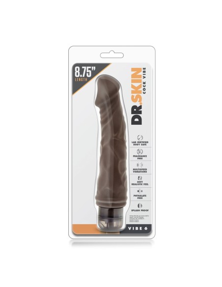 Gode réaliste Blush Dr Skin PVC Ø 4,7 cm (17,7 cm) (21,5 cm)