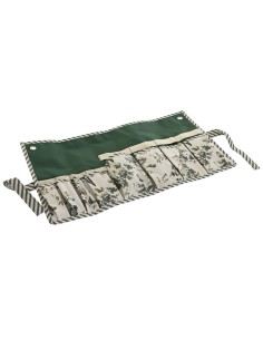 Porte-outil Home ESPRIT Jardin Ruban Blanc Vert 54 x 29 x 6 cm