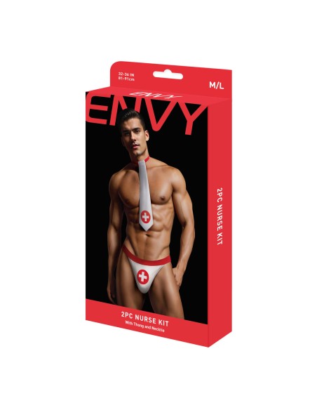 Costume Érotique Envy Blanc M/L