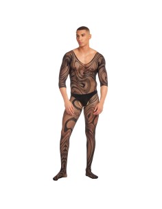 Ensemble de Lingerie Rainbow Party Noir S/M