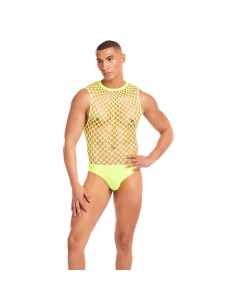 Ensemble de Lingerie Rainbow Party Jaune S/M