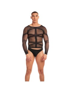 Ensemble de Lingerie Rainbow Party Noir L/XL