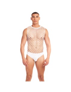 Ensemble de Lingerie Rainbow Party Blanc L/XL