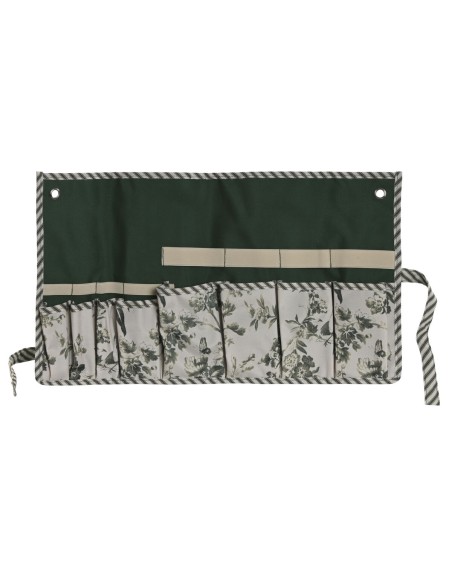 Porte-outil Home ESPRIT Jardin Ruban Blanc Vert 54 x 29 x 6 cm