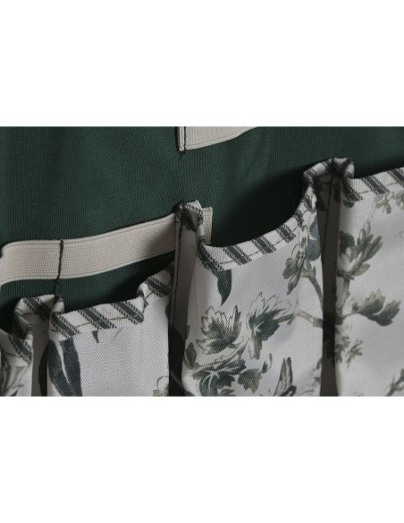 Porte-outil Home ESPRIT Jardin Ruban Blanc Vert 54 x 29 x 6 cm