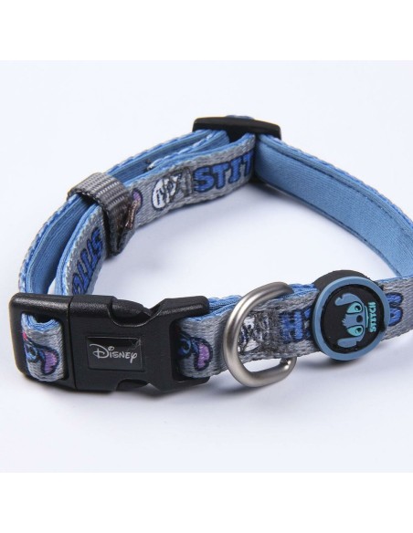 Collier pour Chien Stitch Bleu foncé