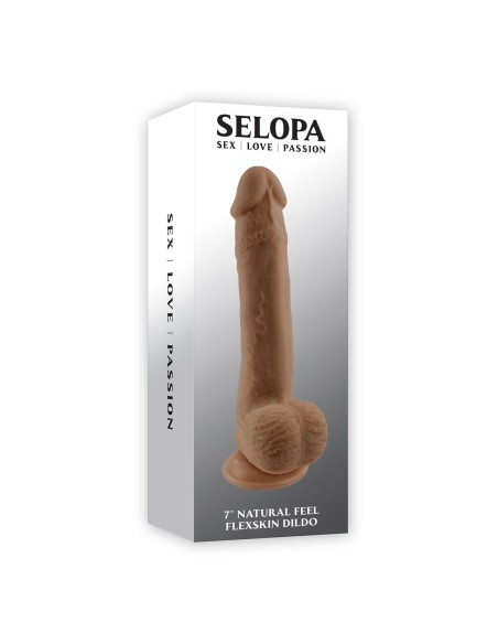 Gode réaliste Selopa Selopa TPE Ø 3,9 cm (15,9 cm)