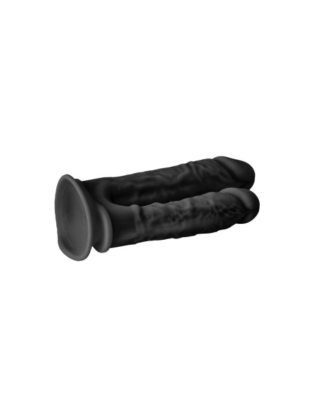 Masseur Double Pénétration Dream Toys Real Love Noir