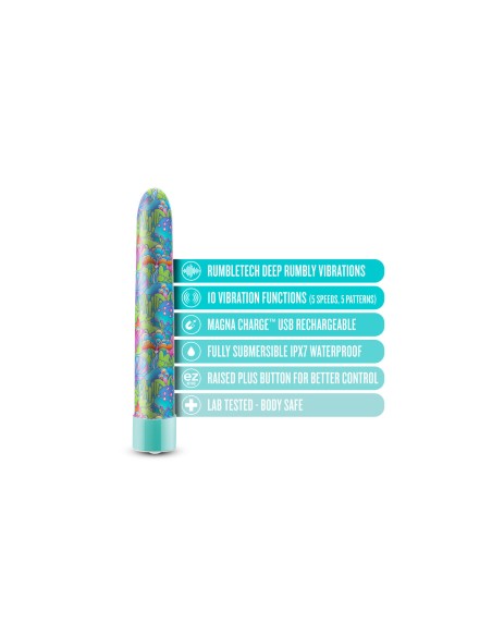 Vibromasseur à boules Blush Limited Addiction Vert