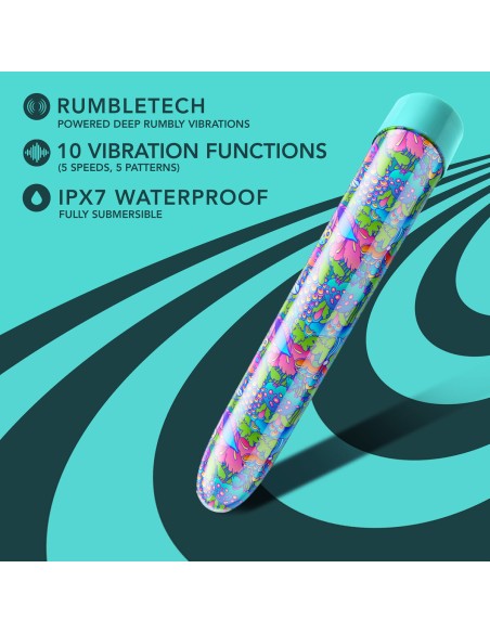 Vibromasseur à boules Blush Limited Addiction Vert