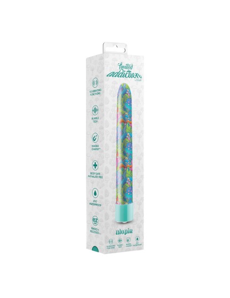Vibromasseur à boules Blush Limited Addiction Vert