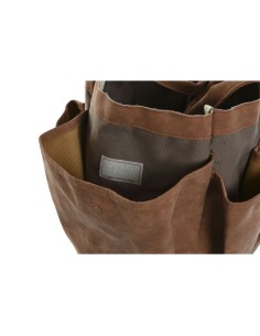 Porte-outil Home ESPRIT Sac Jardin Marron 47 x 18 x 27 cm 2