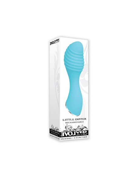 Vibromasseur Evolved Bleu