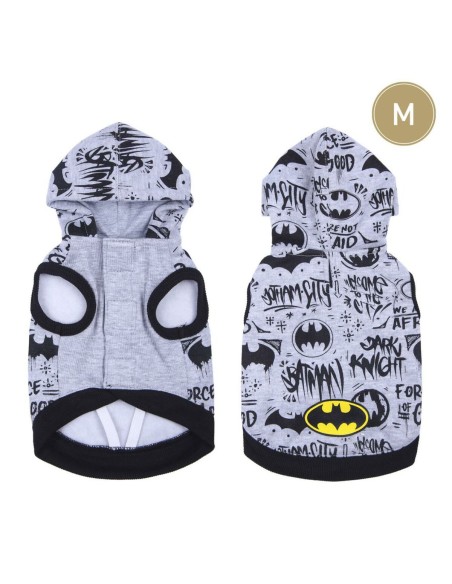 Pull pour Chien Batman M Gris