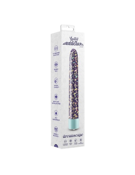 Vibromasseur à boules Blush Limited Addiction Bleu