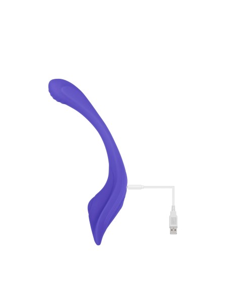 Vibration de Stimulation Double Evolved Violet