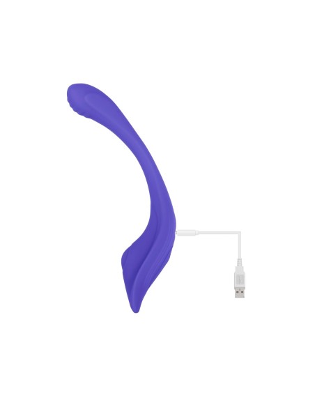 Vibration de Stimulation Double Evolved Violet